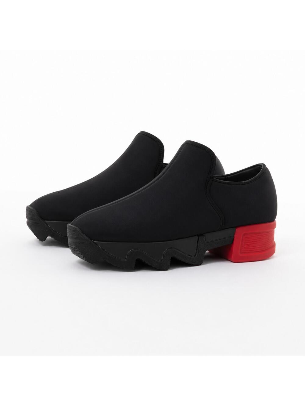 IRI NYC WES I Black/Red Low Top Sneaker40.5